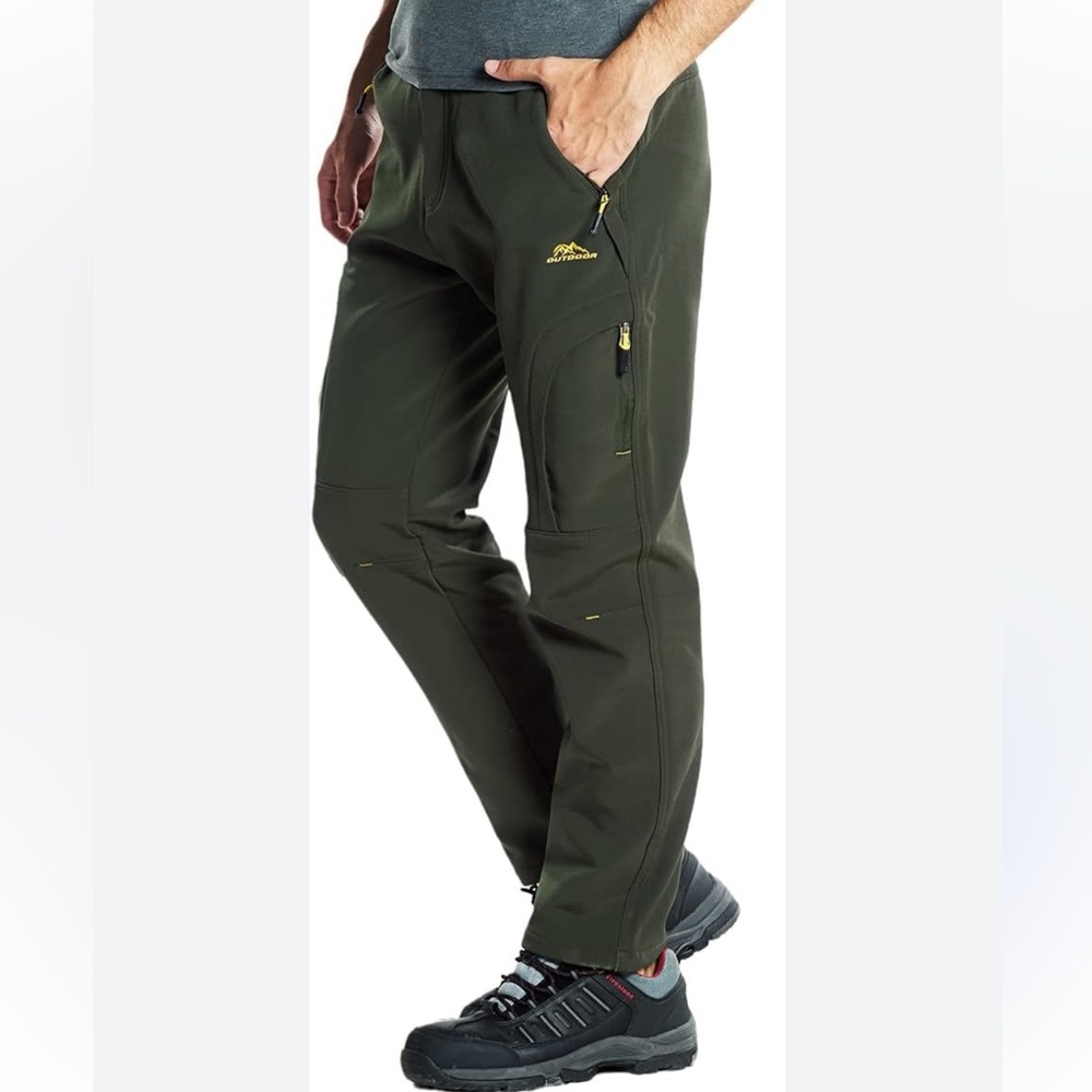 Magcomsen men’s pants 5 zip pocket for cold weather. Sz 36 waist